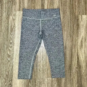Womens Pink "Ultimate" Yoga Grey Leggings - S